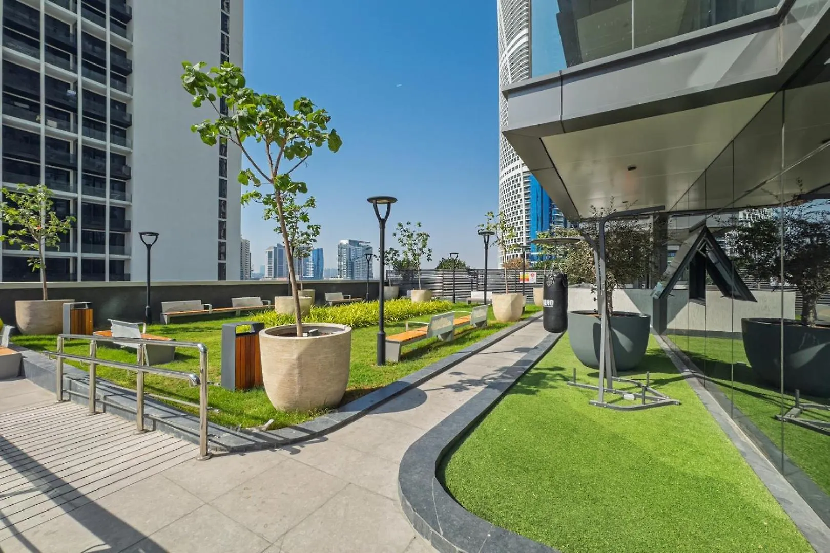 דובאי Stylish Apt In Business Bay | Pool, Gym, Parking